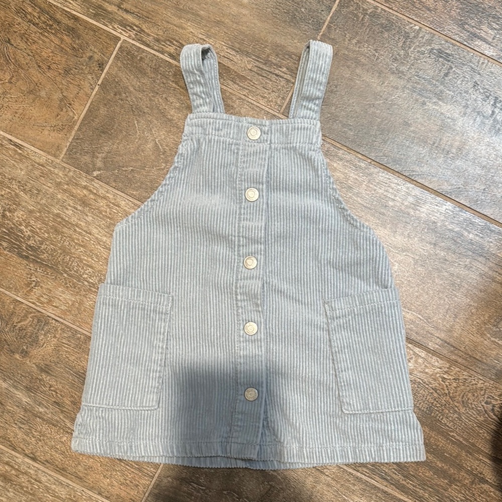 Zara toddler girl corduroy romper dress